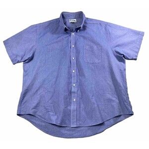 Crescent Bay Mens Shirt Blue Size XXL (18/18.5)